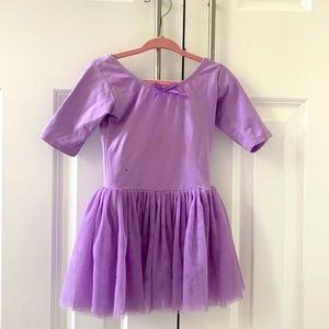 Purple ballet outfit